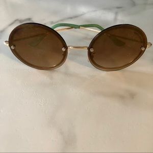 Juicy Couture Round Rimless Sunglasses